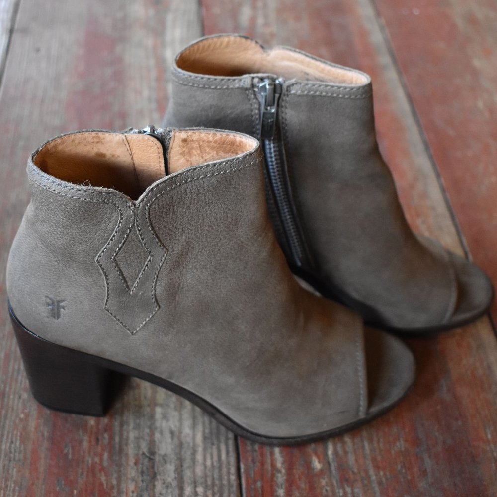 Frye Open-toed Booties
